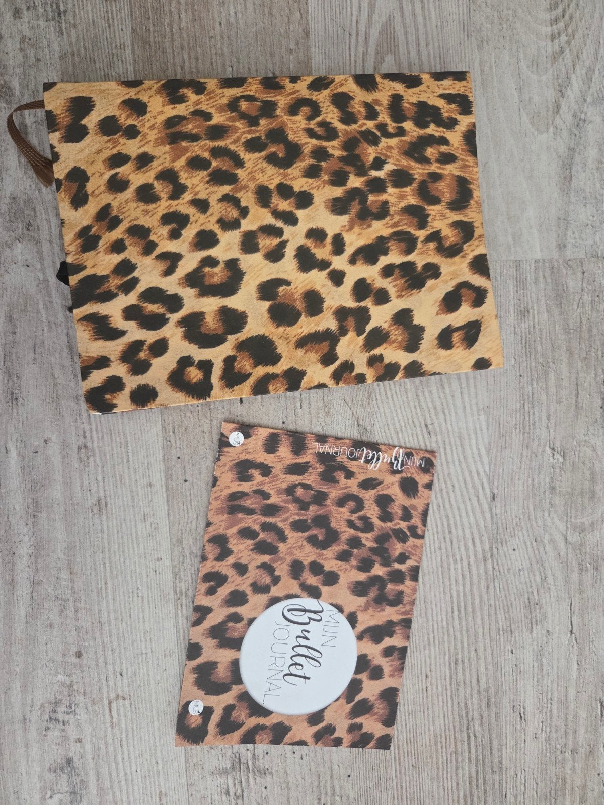 MUS bullet journal tijgerprint, Ophalen of Verzenden, Zo goed als nieuw