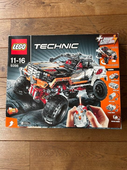 Lego 4x4 Crawler technisch lego 9398, Ophalen of Verzenden, Zo goed als nieuw