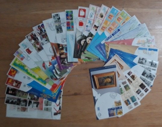 Nederland FDC jaar 2003 NVPH 476-493b onbeschreven, Verzenden, Onbeschreven, Nederland