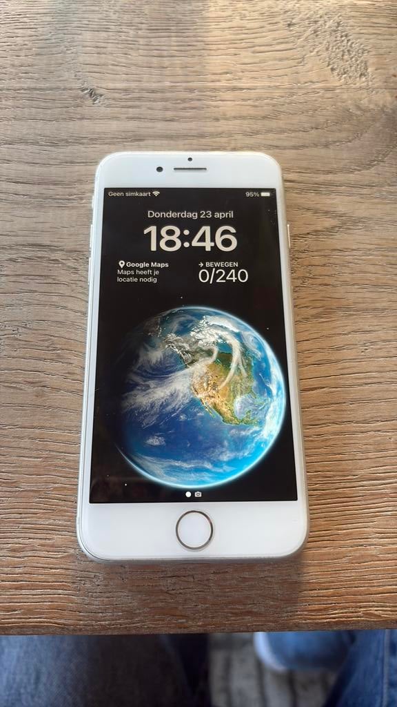 Iphone 8 wit, Ophalen, Zo goed als nieuw, Wit, 64 GB