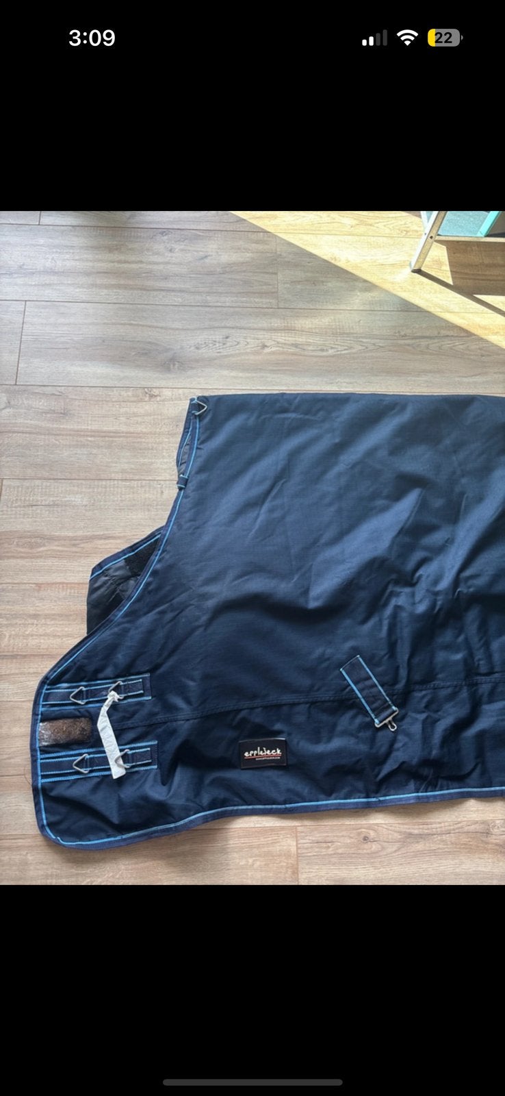 Paardendeken 300 gram maat 185, Ophalen of Verzenden, Gebruikt