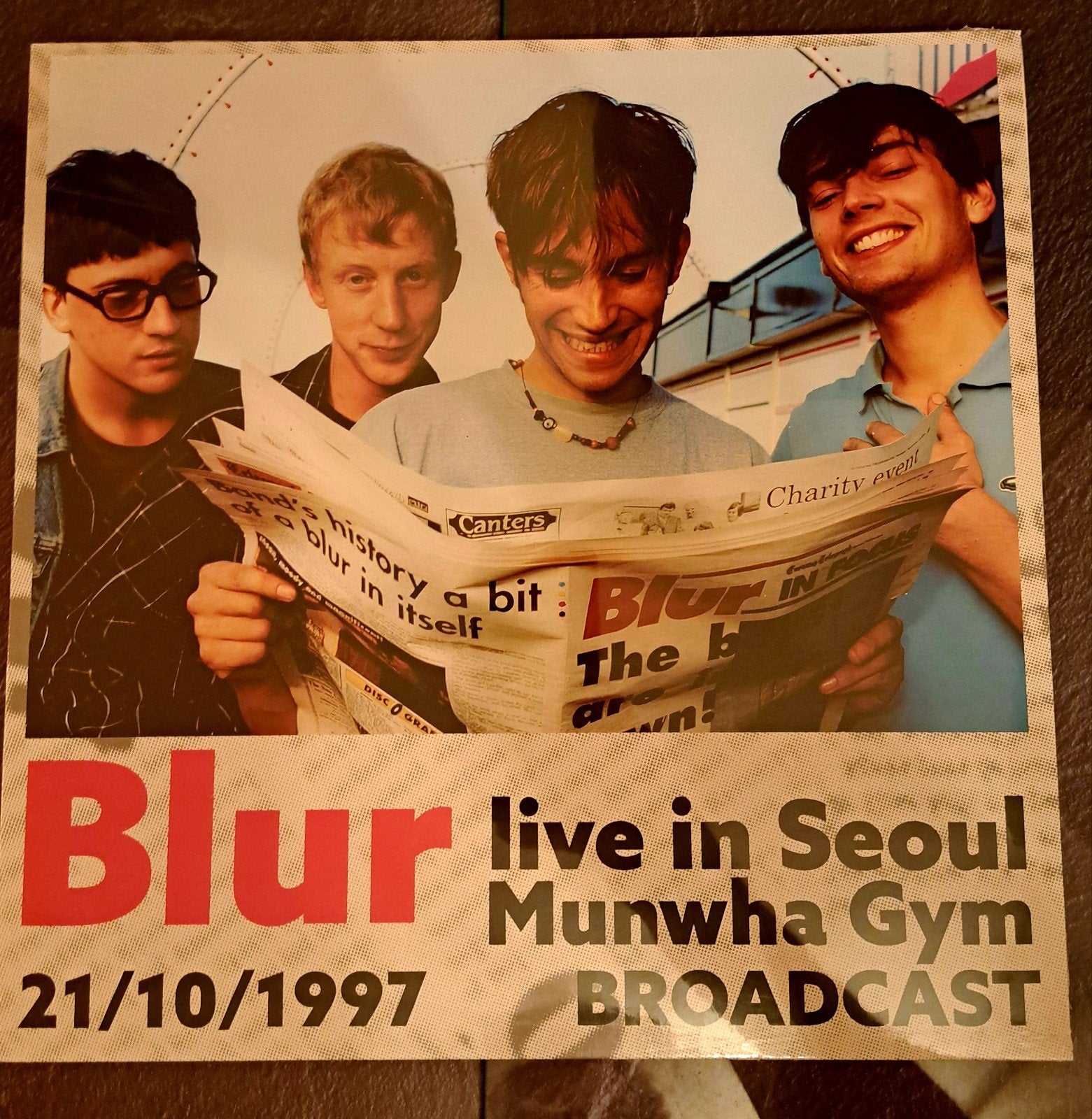 Blur - Live in Seoul Munwha Gym 21/10/1997 LP (Nieuw), LP, Geseald, Ophalen of Verzenden, 12 inch