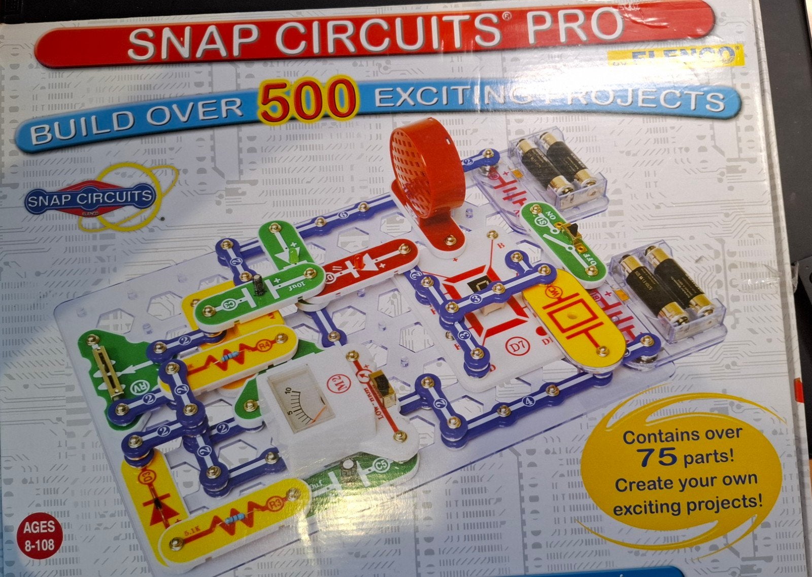 Snap Circuits Pro SC 500, Ophalen of Verzenden, Zo goed als nieuw, Elektronica, Met licht