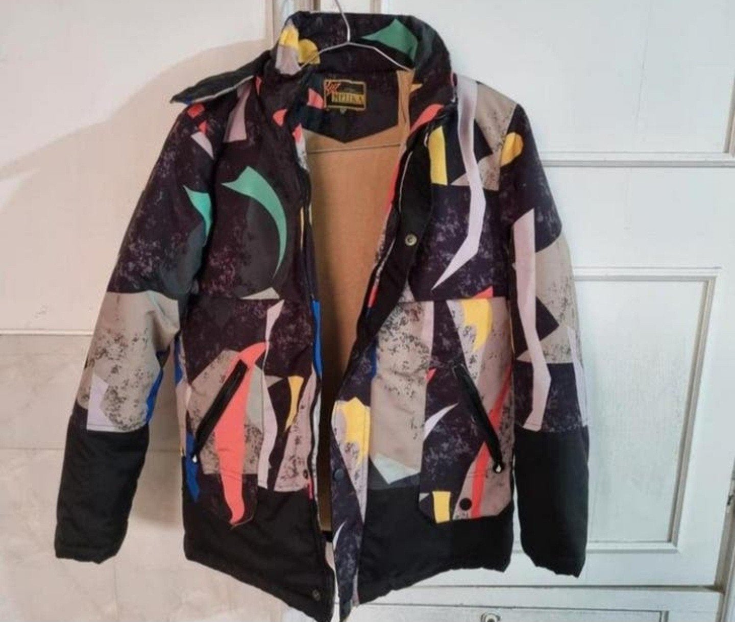 Melika jas voor 14/15 jaar - Kleurrijk en warm, Gebruikt, Jongen of Meisje, Ophalen of Verzenden, Melika