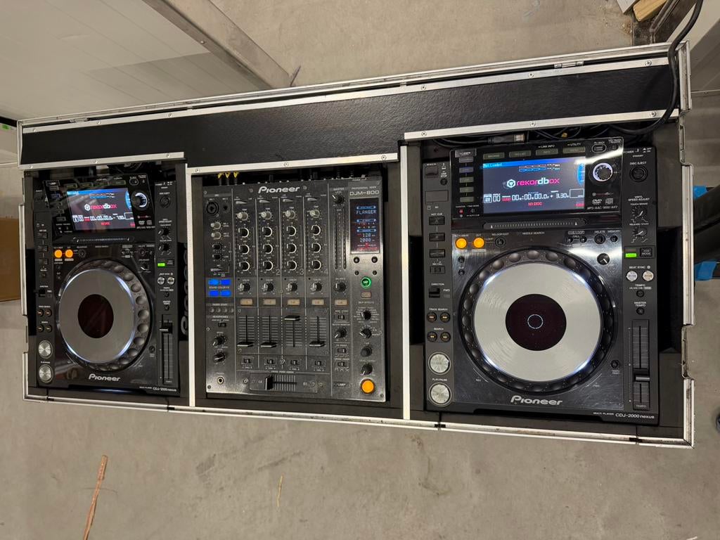 Pioneer cdj 2000 nexus set + djm 800, Ophalen, Gebruikt, Pioneer