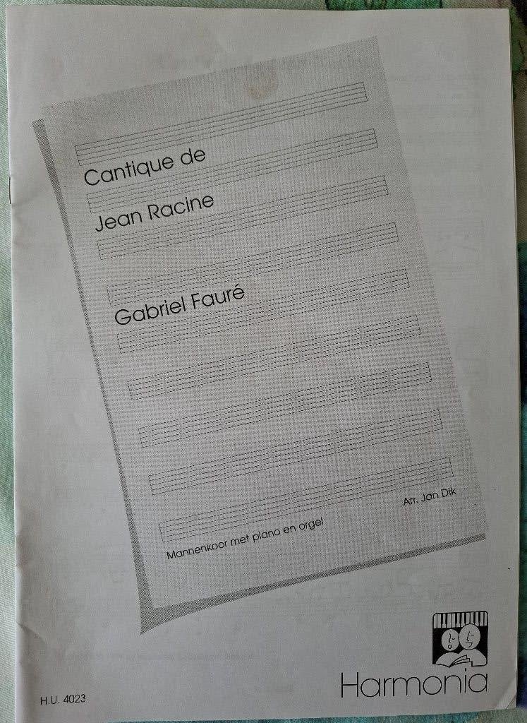 Bladmuziek, Originele partituren mannenkoor TTBB., Muziek en Instrumenten, Overige genres, Overige soorten, Ophalen of Verzenden