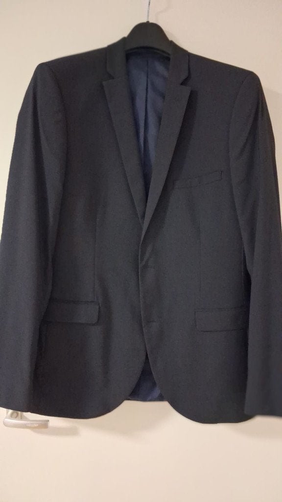 heren colbert gevoerd maat 52 grijs, Kleding | Heren, Kostuums en Colberts, Ophalen, Zo goed als nieuw, Maat 52/54 (L), Grijs