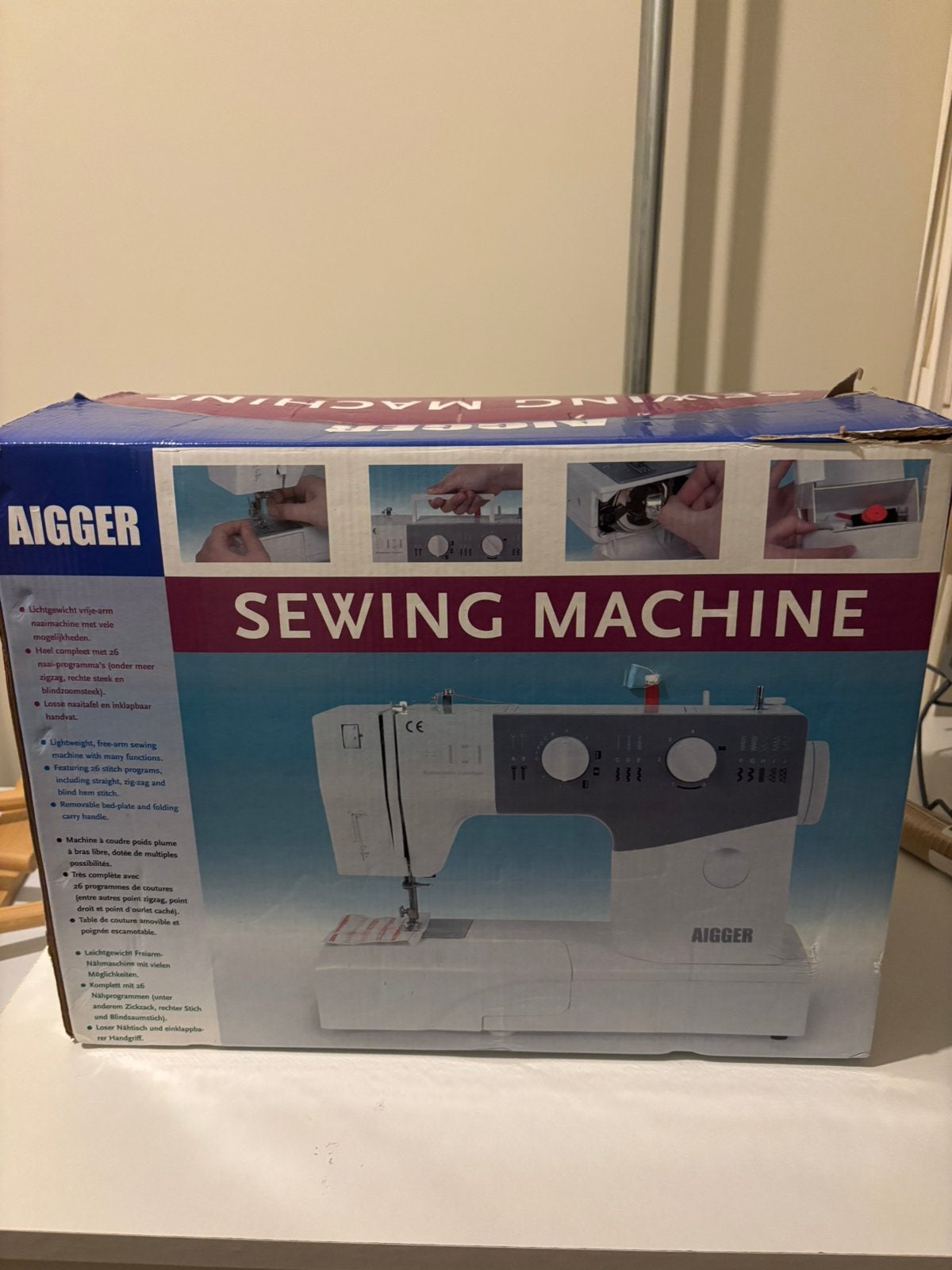 Naaimachine, Ophalen, Zo goed als nieuw, Naaimachine, Overige merken