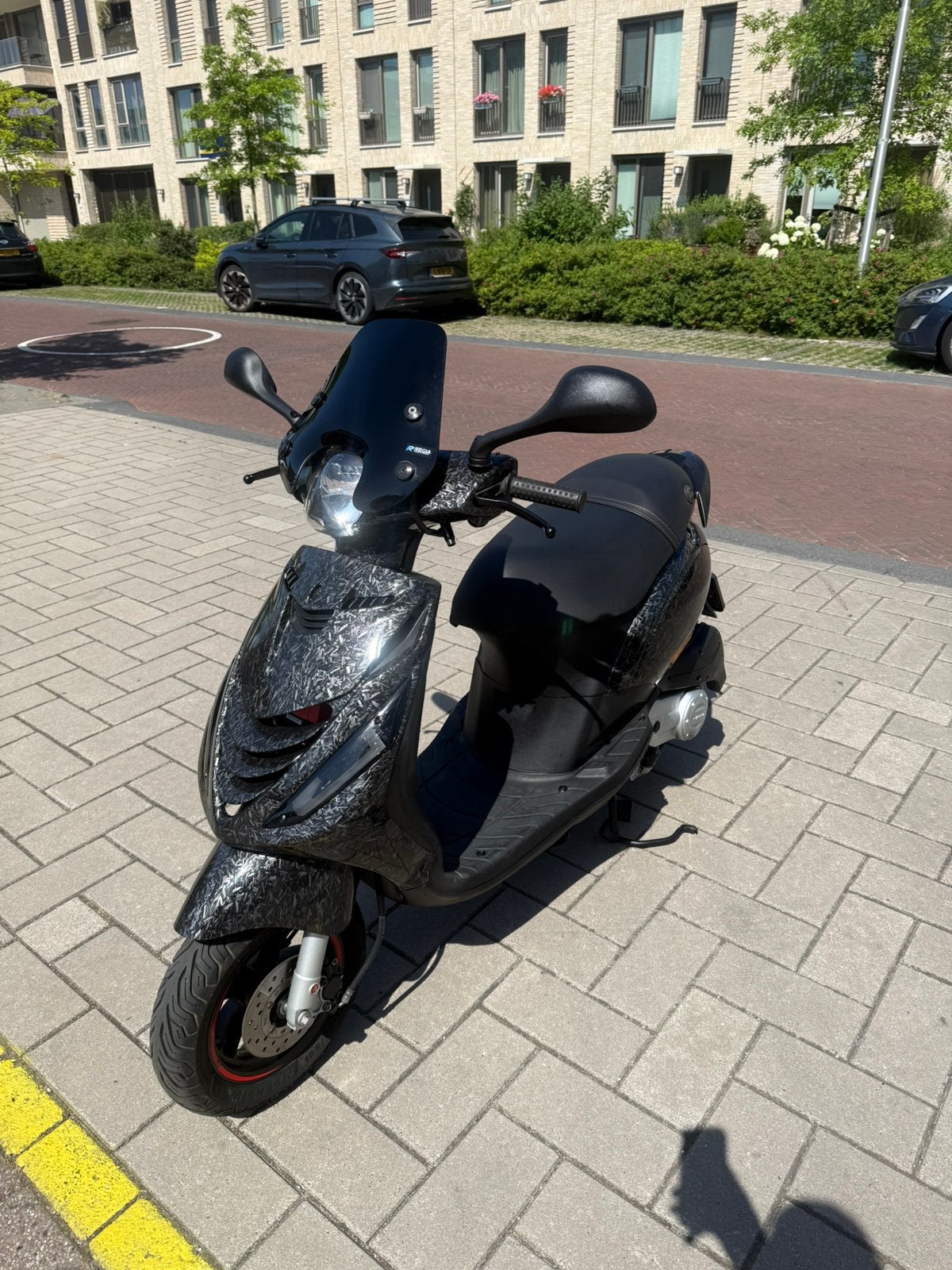 Piaggio zip sp carbon special 45km, Ophalen, Zip, Zo goed als nieuw, Benzine