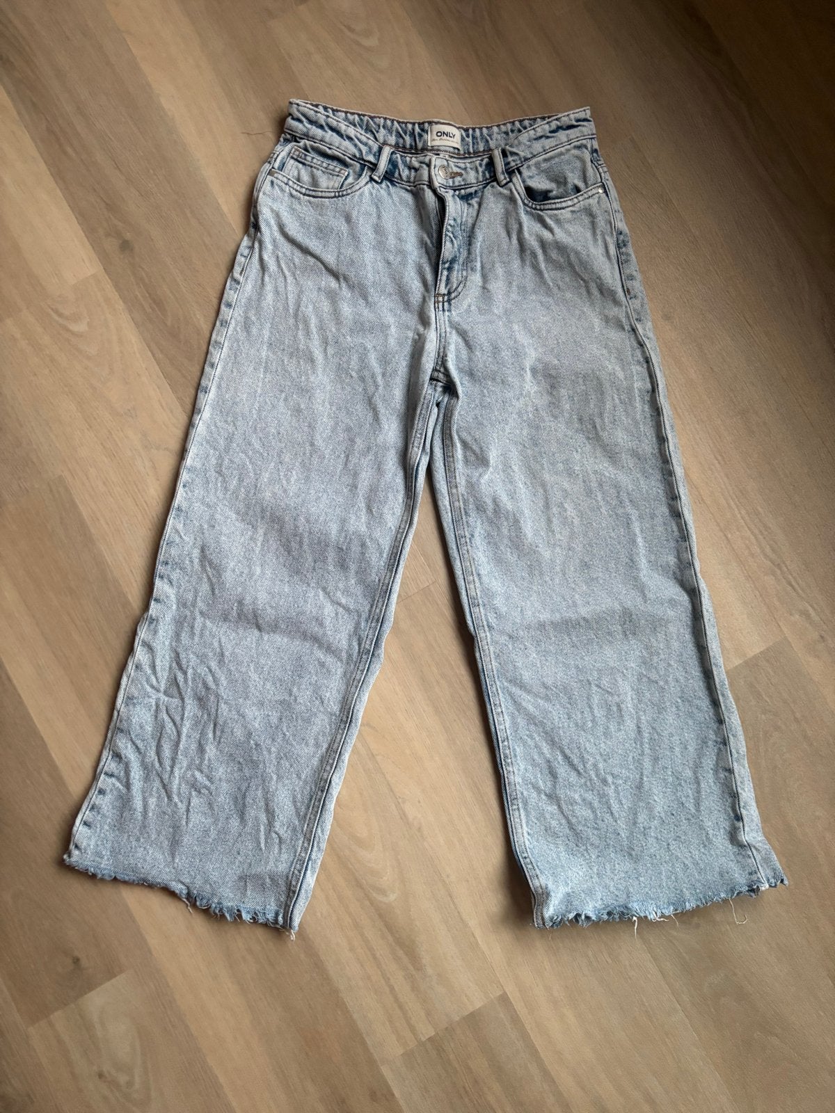 Only jeans, maat W28/L32, lichtblauw, Verzenden, Gedragen, Blauw, W28 - W29 (confectie 36)