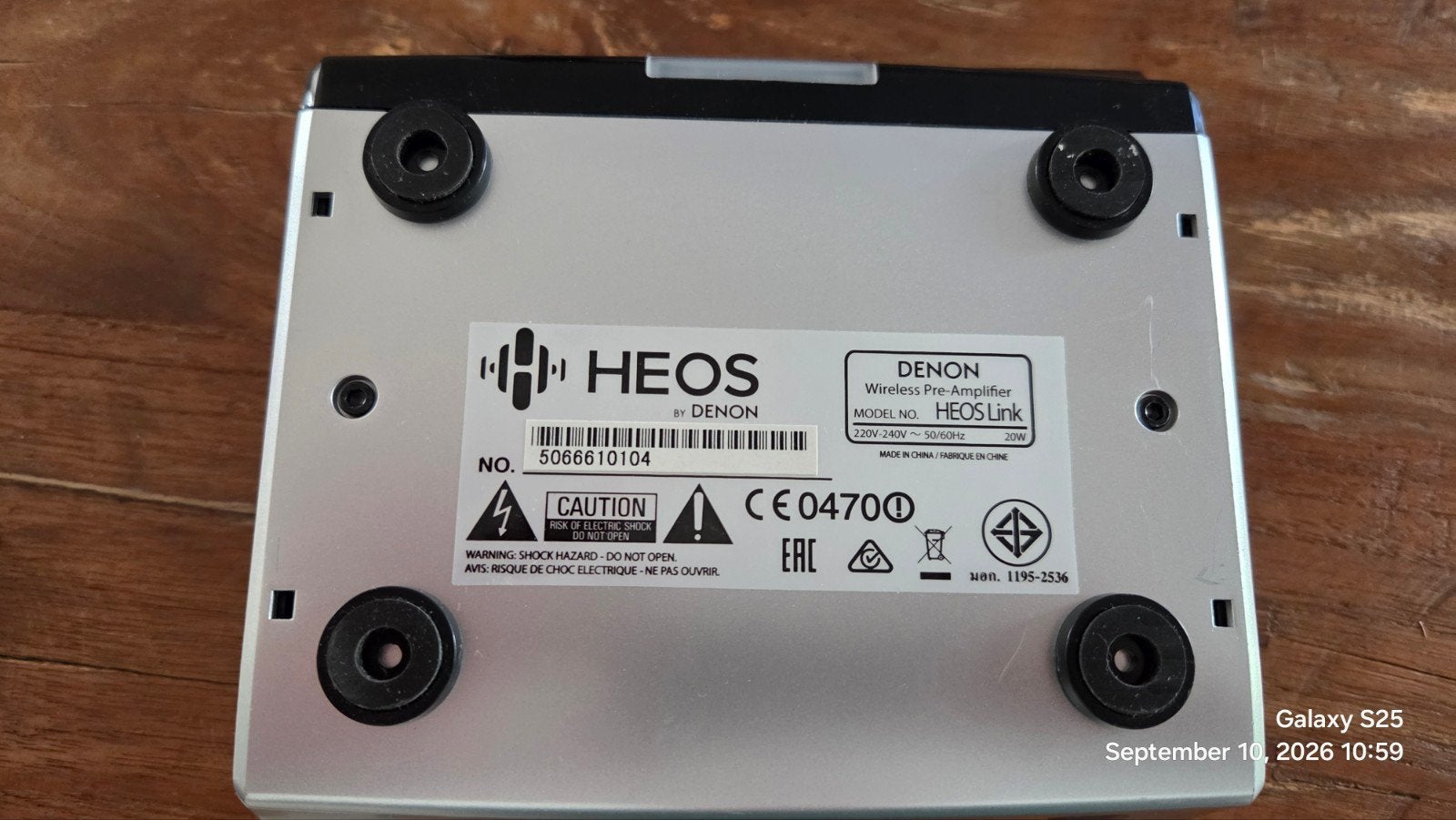 Denon HEOS Link HS1 - Draadloze voorversterker met Bluetooth, Overige systemen, Denon, Ophalen of Verzenden, Zo goed als nieuw