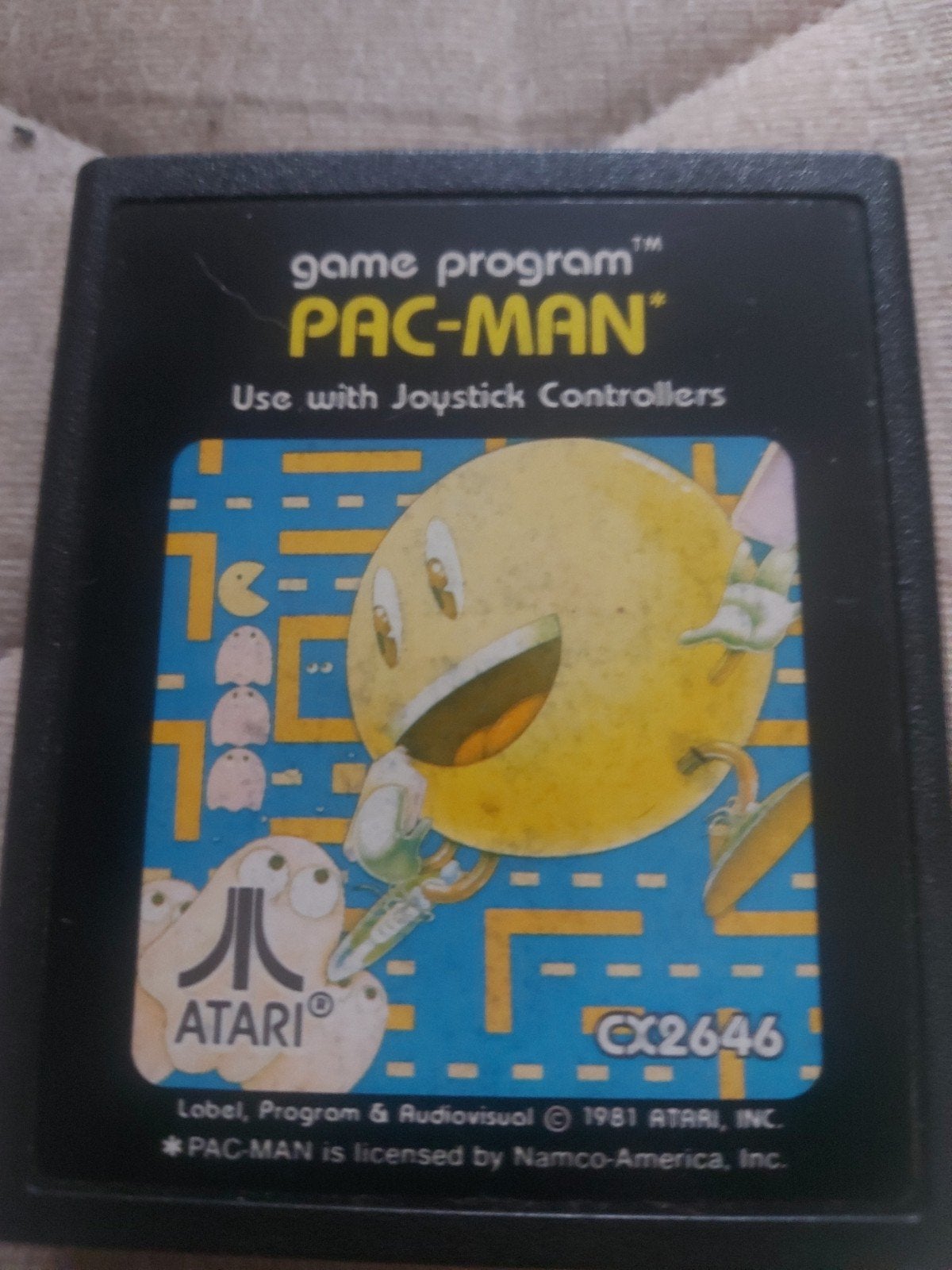 Pac-Man Atari 2600 Game Cartridge - Klassieke Arcade, Ophalen of Verzenden