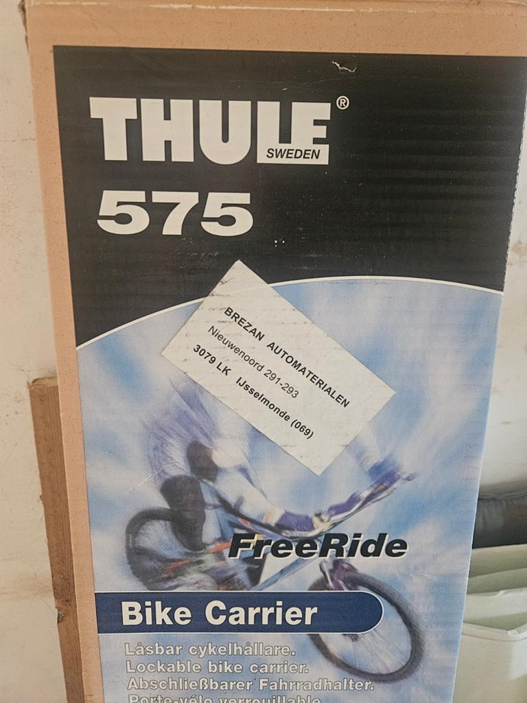 Thule FreeRide 575 Fietsendrager - Dakdrager (3x), Auto diversen, Fietsendragers, Ophalen of Verzenden, 1 fiets, Gebruikt, Dakdrager