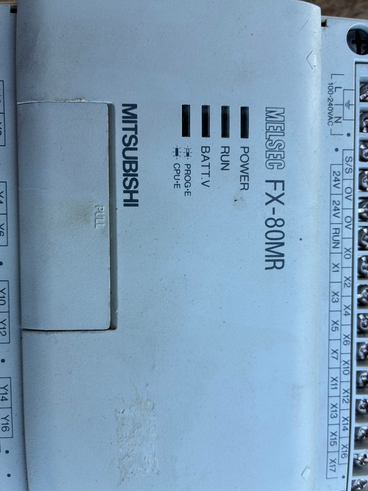 Melsec FX-80MR PLC, Ophalen of Verzenden, Gebruikt
