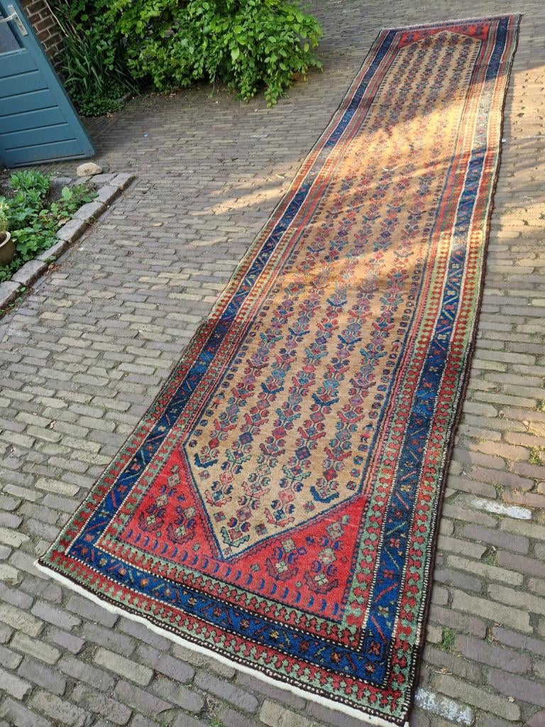 Perzisch handgeknoopt tapijt, Antiek en Kunst, Antiek | Kleden en Textiel, Ophalen of Verzenden