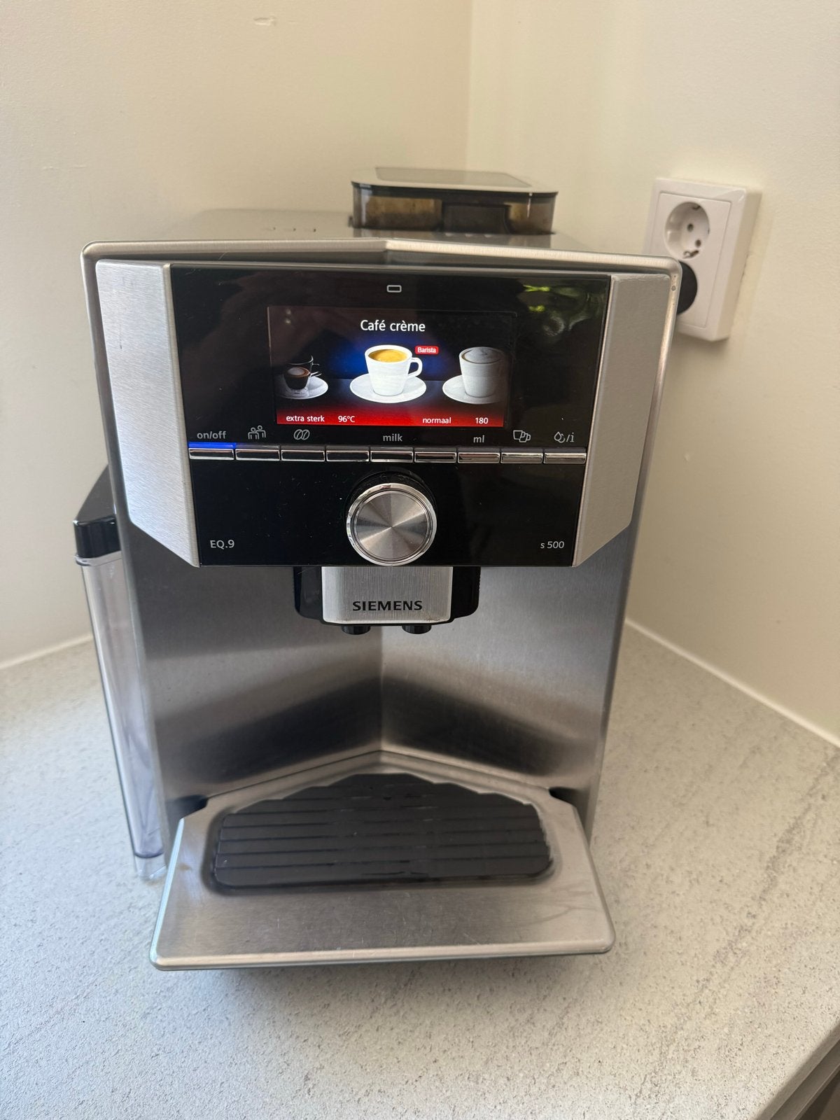 Siemens EQ.9 500 Serie Volautomaat Koffiemachine - Topstaat, Witgoed en Apparatuur, Ophalen, Afneembaar waterreservoir, Gebruikt