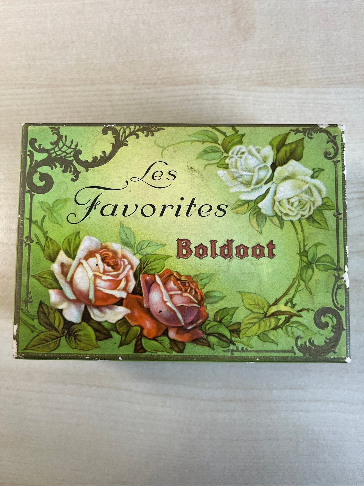 Vintage Boldoot zeep 'Les Favorites' geschenkset, Verzamelen, Ophalen of Verzenden, Gebruikt, Toebehoren, Gevuld