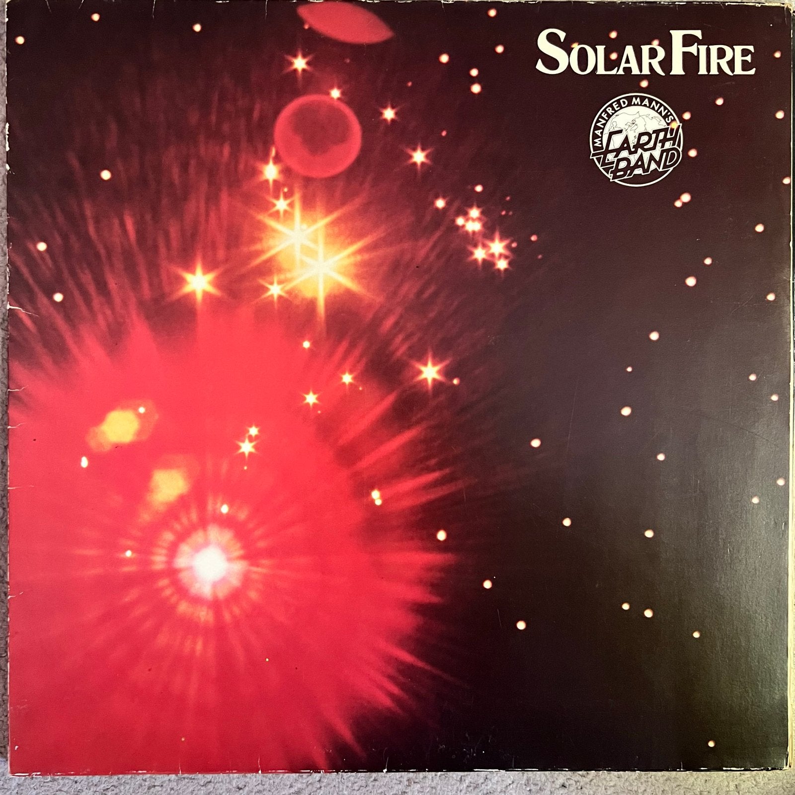 Manfred Mann's Earth Band - Solar Fire LP (1973), LP, Rock, Gebruikt, Originele persing