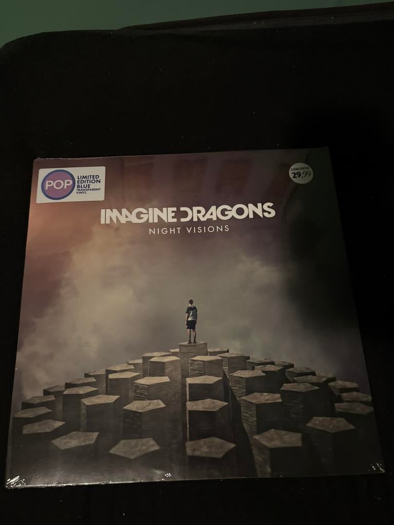 Lp Imagine Dragons Limited Edition blue transparant, Cd's en Dvd's, Ophalen, 2010 - 2019, 12 inch, Nieuw in verpakking