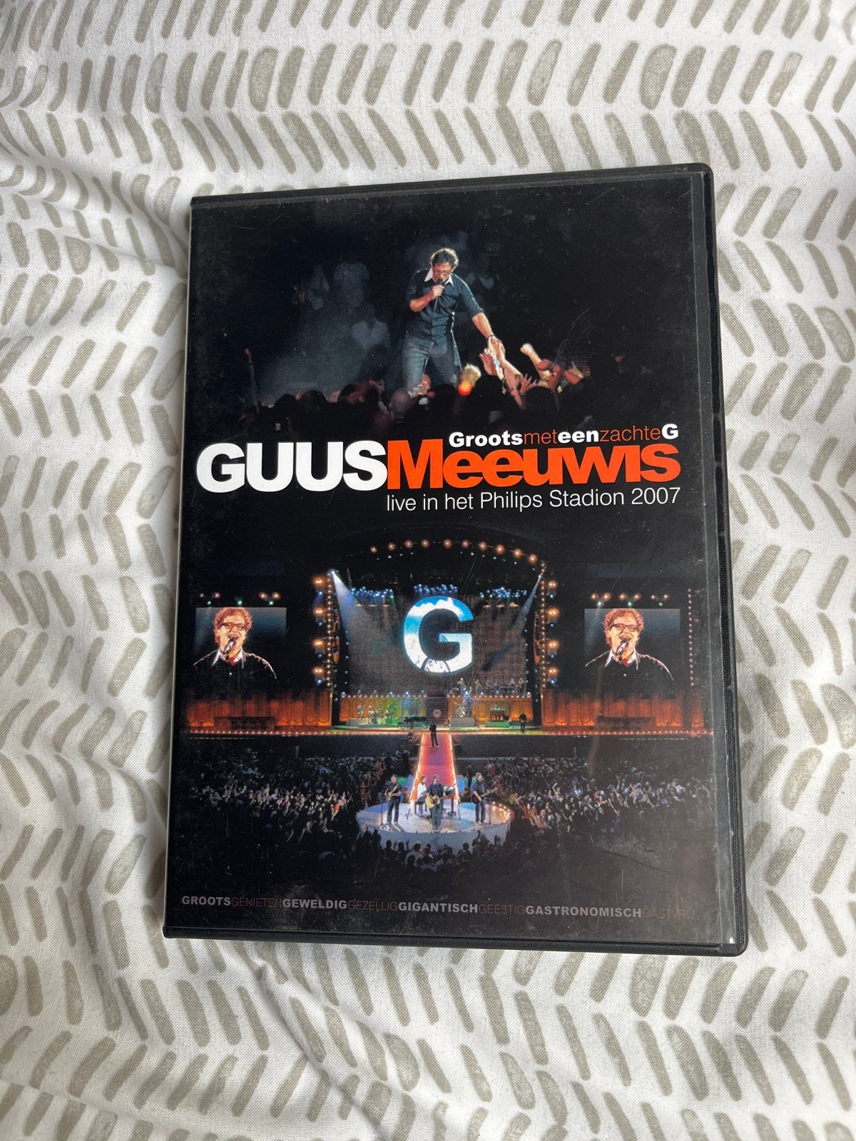 Guus Meeuwis - Groots met een zachte G Live DVD 2007, Alle leeftijden, Ophalen of Verzenden, Gebruikt, Muziek en Concerten