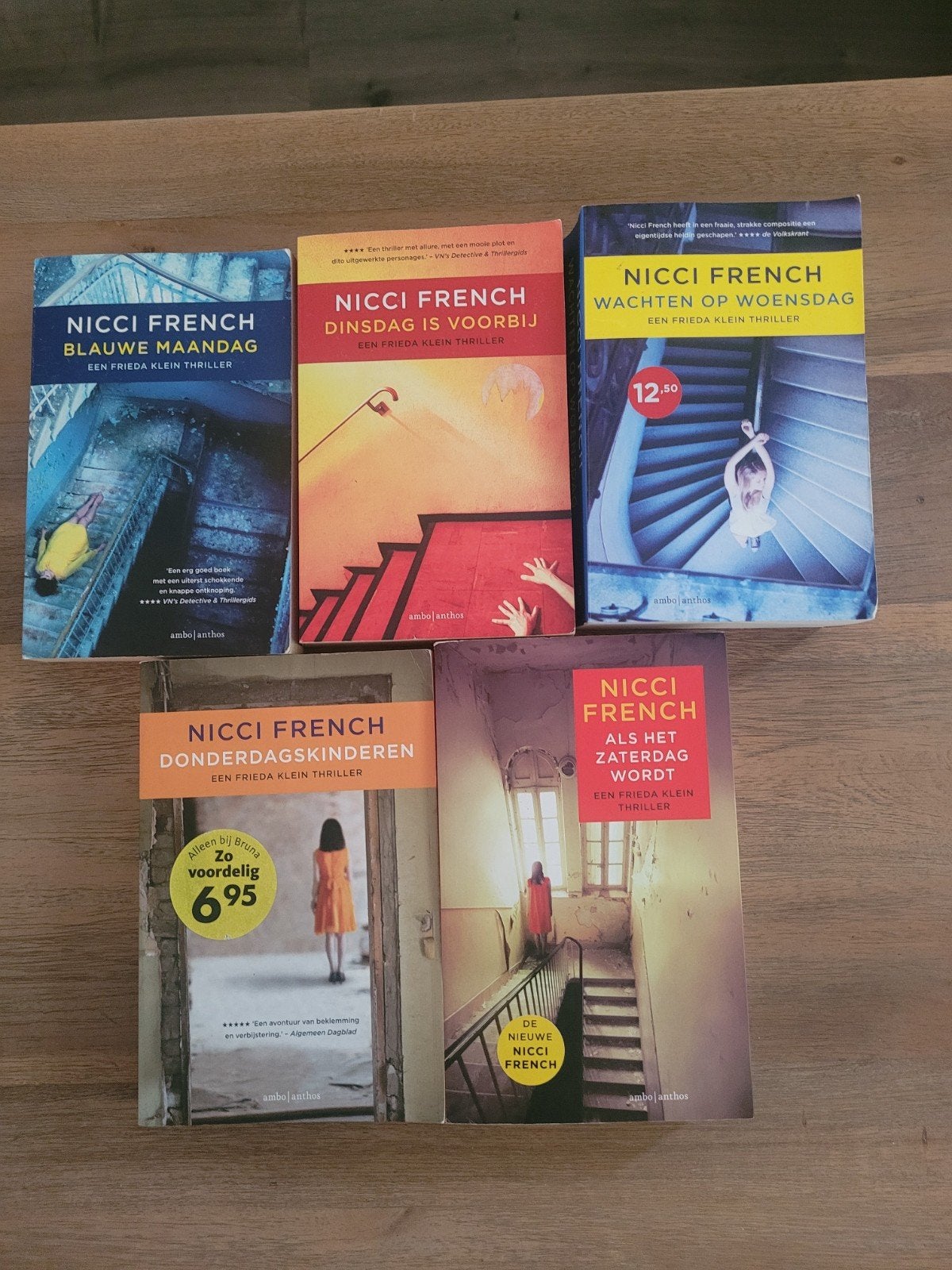 5x Nicci French, Ophalen of Verzenden, Zo goed als nieuw, Nicci French