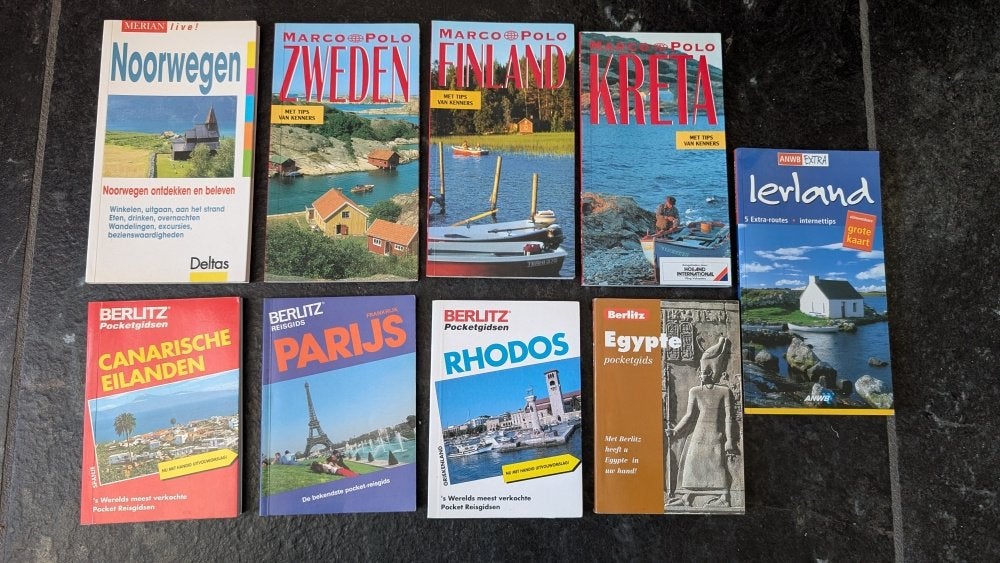 Reisgidsen, Boeken, Europa, Zo goed als nieuw, Reisgids of -boek, Ophalen