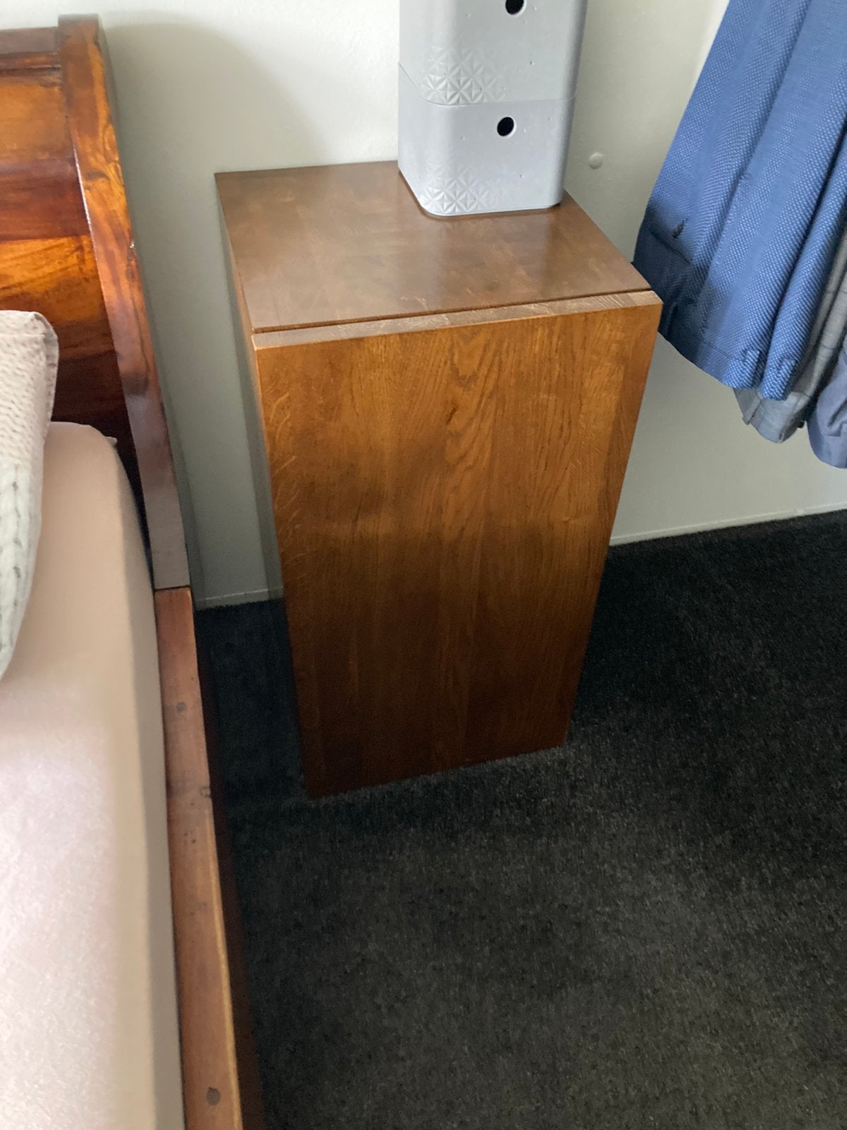 Kastje - Pilaar Bruin Eiken 76x40 cm, Huis en Inrichting, Woonaccessoires | Zuilen en Pilaren, Ophalen, Zo goed als nieuw