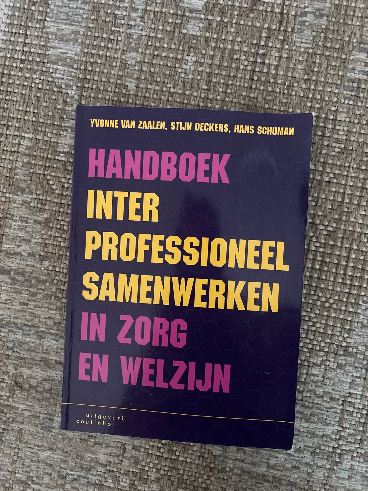 Handboek Interprofessioneel Samenwerken in Zorg en Welzijn, Ophalen of Verzenden, Gamma, Zo goed als nieuw, HBO