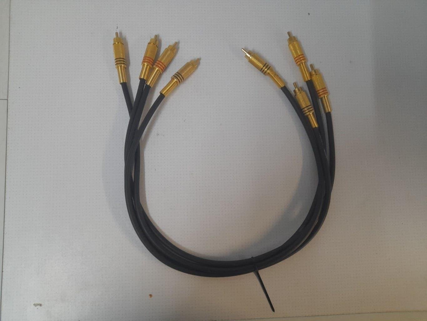 Klotz AC104 pro audio cable ( 4x tulp kabel ), Ophalen of Verzenden, Gebruikt, Minder dan 2 meter, Overige kabels