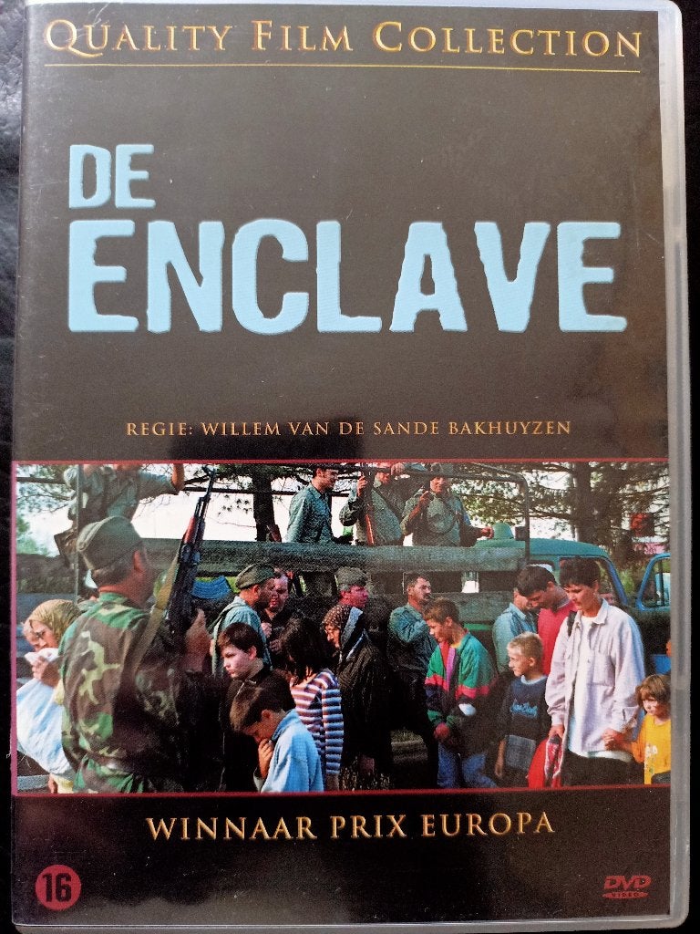 De Enclave IMDb 7.8 René Soutendijk Frank Lammers Srebrenica, Vanaf 16 jaar, Ophalen of Verzenden, Zo goed als nieuw, Drama