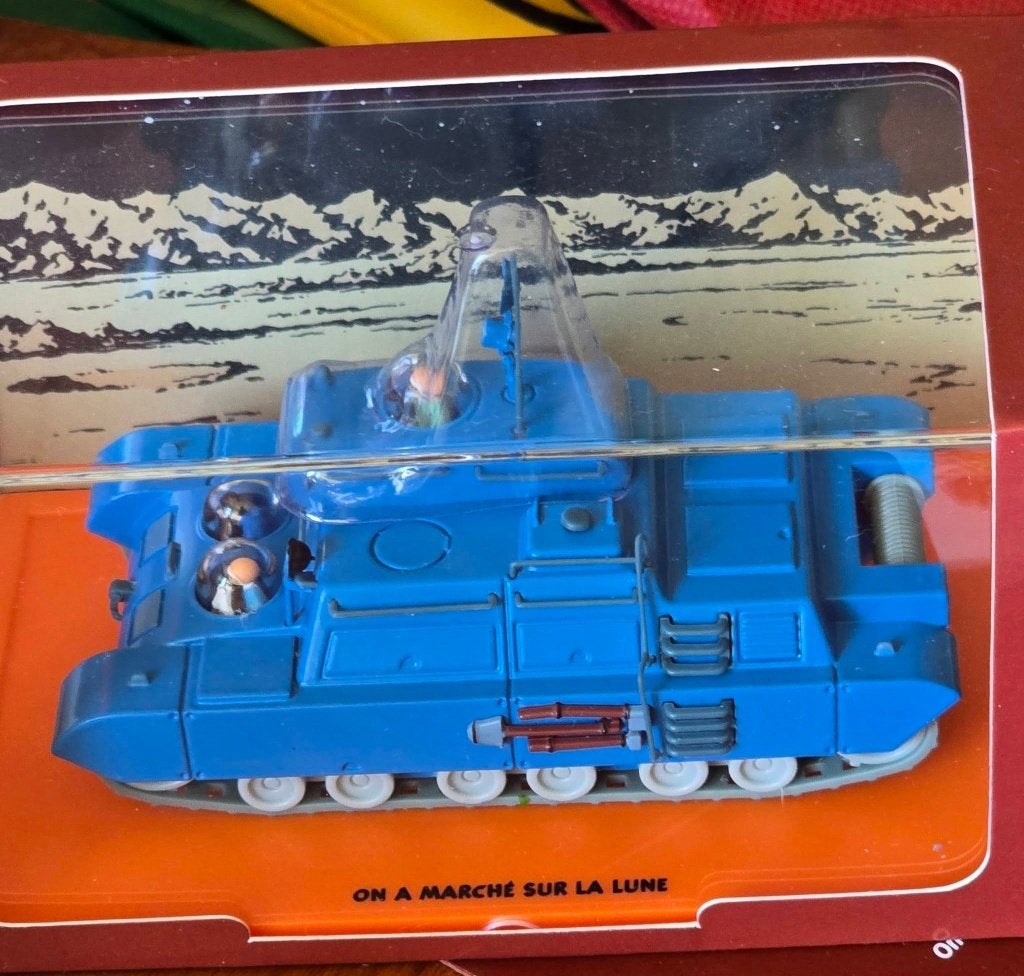Kuifje (Tintin Hergé) verzameling, Ophalen