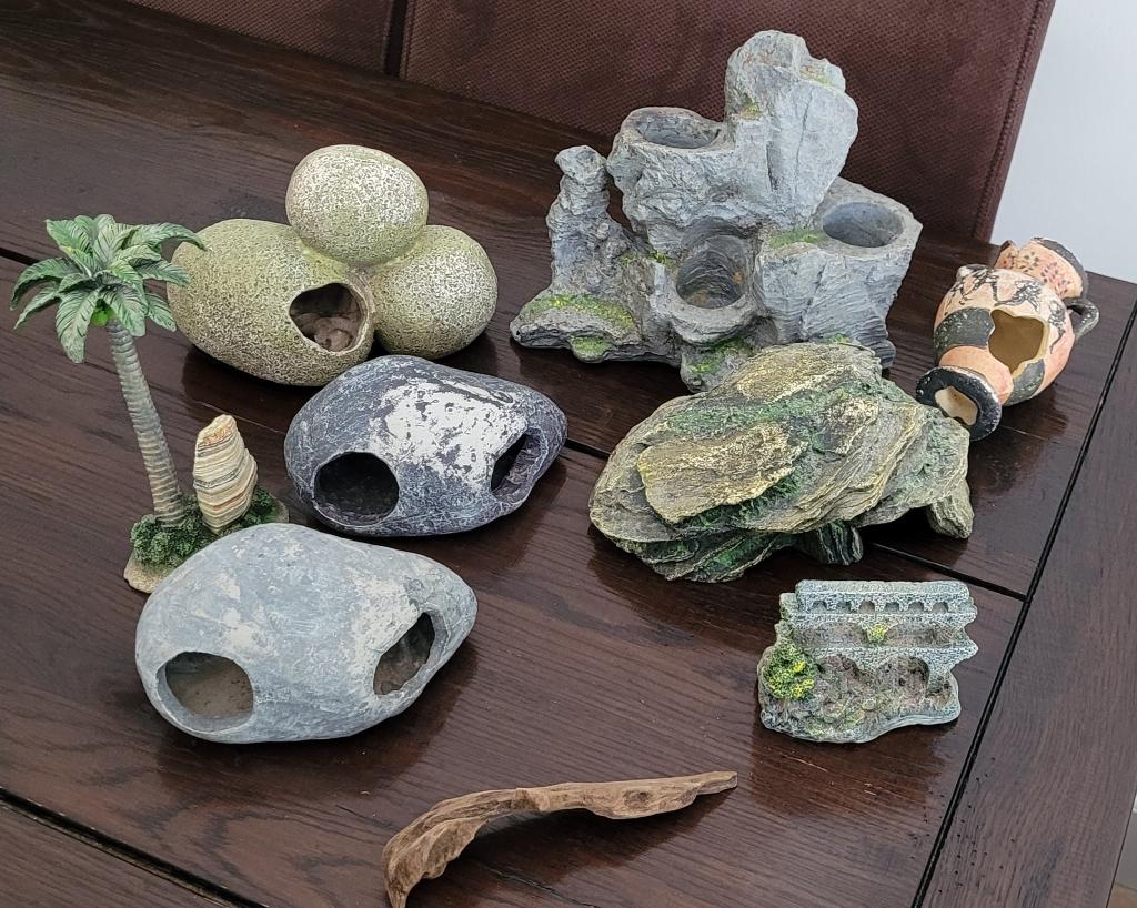 aquarium decoratie, Dieren en Toebehoren, Ophalen, Gebruikt