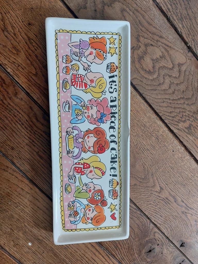 Cake schaal blond amsterdam, Ophalen