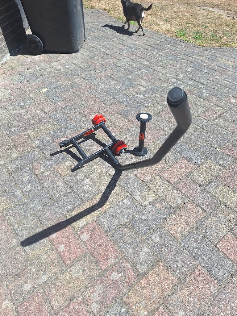motorsteun guzzi (middenbok ipv zijstandaard), Motoren, Accessoires | Koffers en Tassen, Ophalen, Zo goed als nieuw