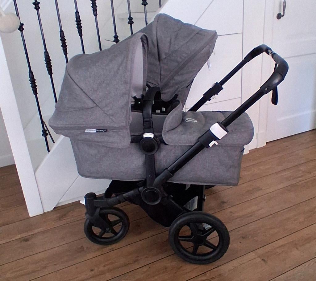 Zeer nette Bugaboo donkey 3 duo, Ophalen, Combiwagen, Bugaboo, Verstelbare duwstang