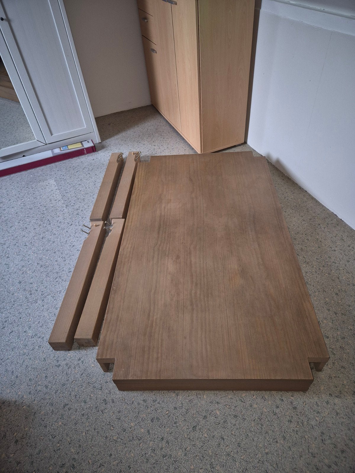 Tafel 160 x 90 cm, Ophalen, Gebruikt, 50 tot 100 cm, 150 tot 200 cm