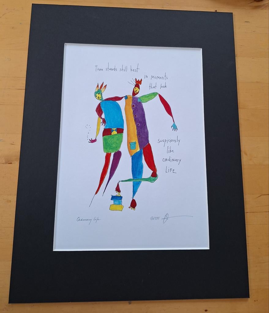 Brian Andreas storypeople print ordinary life, Antiek en Kunst, Ophalen of Verzenden