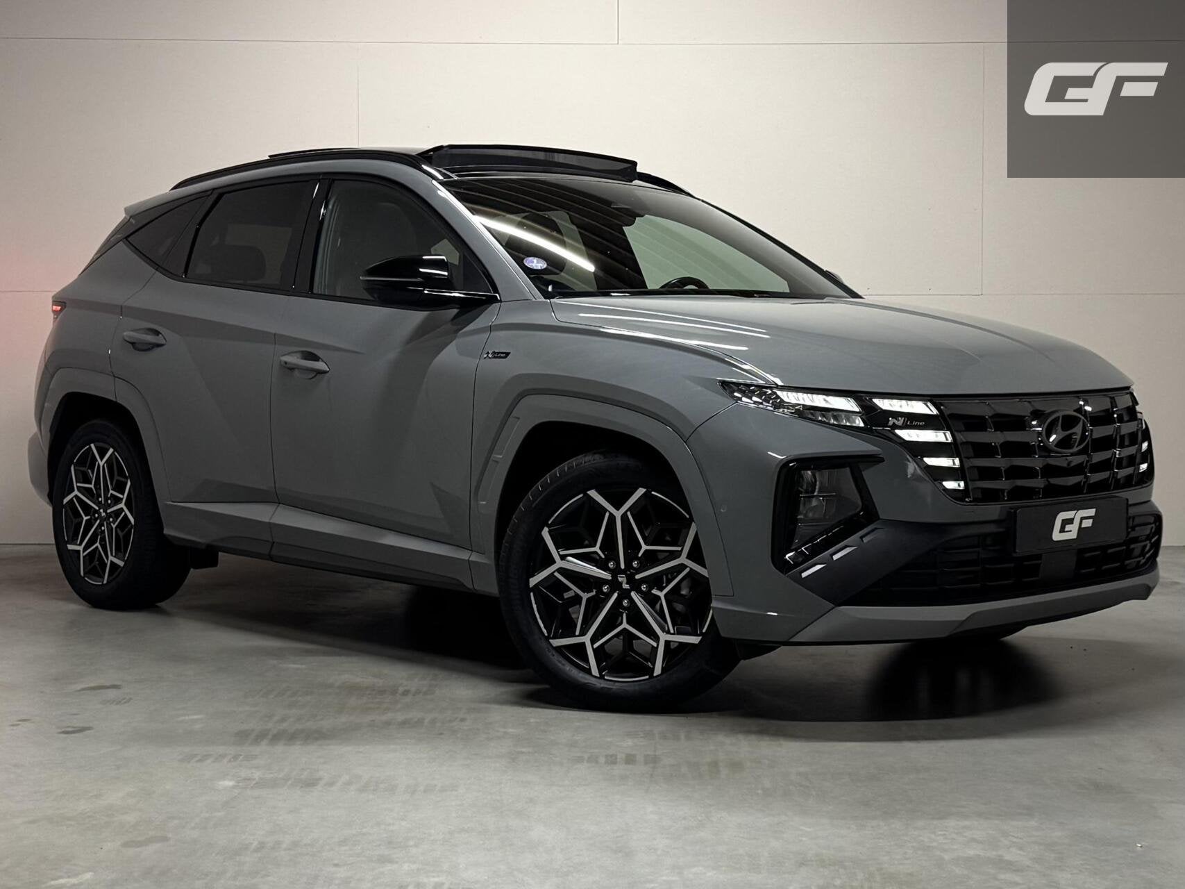 Hyundai Tucson 1.6 T-GDI HEV N Line Sky Pano 360º Carplay M, Auto's, Gebruikt, 4 cilinders, 1650 kg, Bedrijf