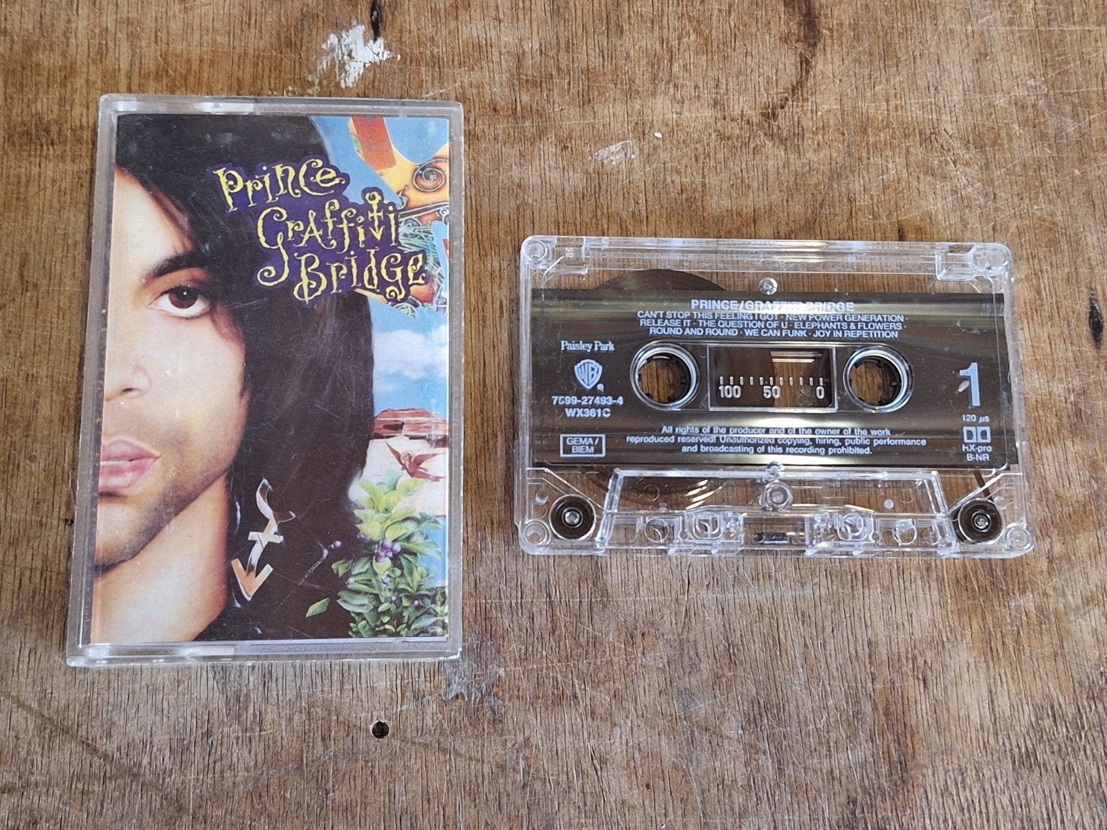 Vintage Prince - The Gold Experience (muziek Cassette), Gebruikt, 1 bandje, Ophalen of Verzenden, Origineel