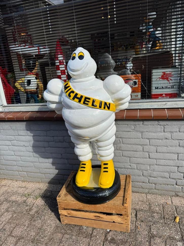 Grote Michelin Bibendum Beeld - Uniek Verzamelobject, Verzamelen, Merken en Reclamevoorwerpen, Ophalen, Reclamebord, ., Zo goed als nieuw