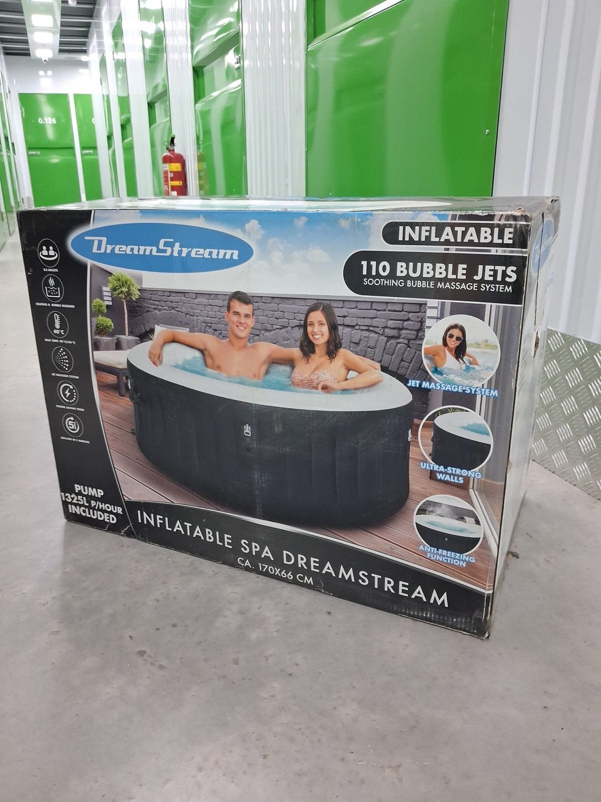 DreamStream Spa met Pomp // NIEUW, Tuin en Terras, Ophalen, Nieuw, Pomp, Opblaasbaar