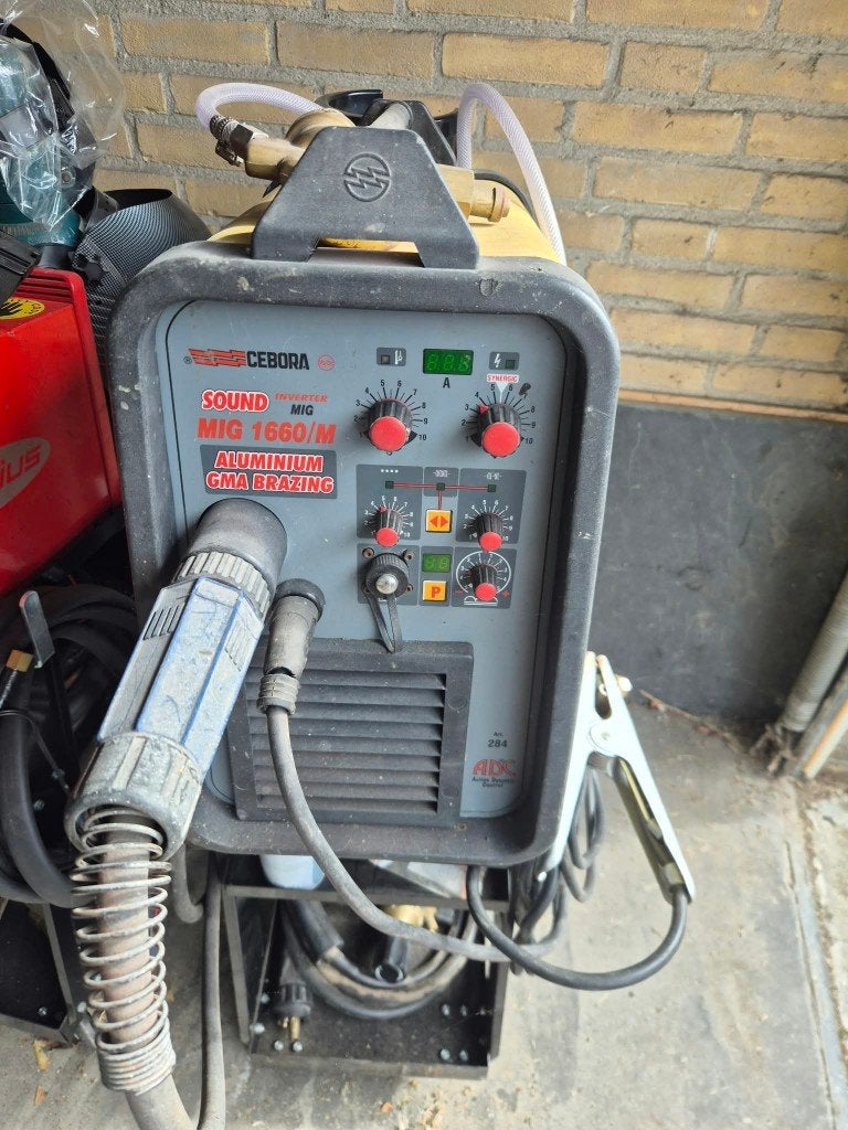 Cebora Sound MIG1660/M Aluminium GMA Brazing, Ophalen, Gebruikt, 150 tot 250 ampère, Co2