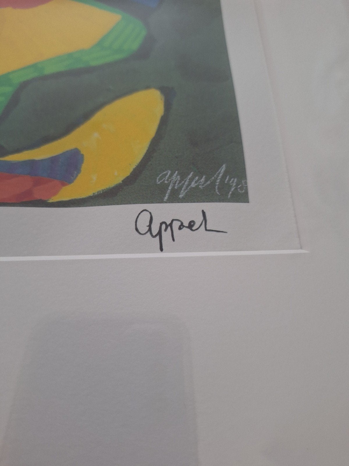Prachtige zeefdruk van het werk Il Pagliacci van Karel Appel, Ophalen of Verzenden