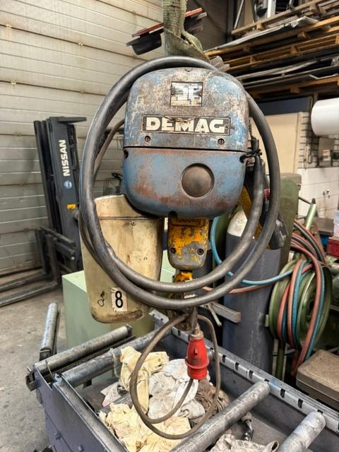 Demag elektrische takel 1 ton, Ophalen, Gebruikt, Elektrisch