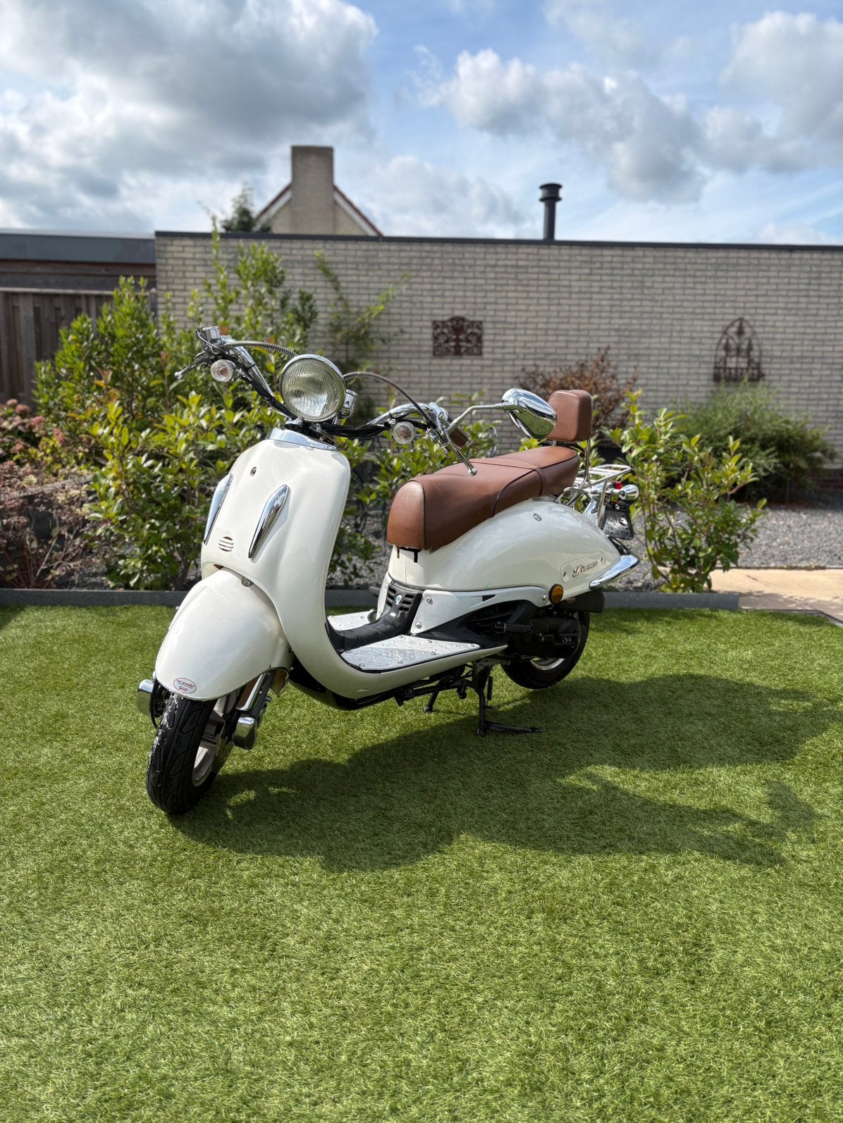 Santini scooter, Overige merken, Ophalen of Verzenden, Zo goed als nieuw, Benzine