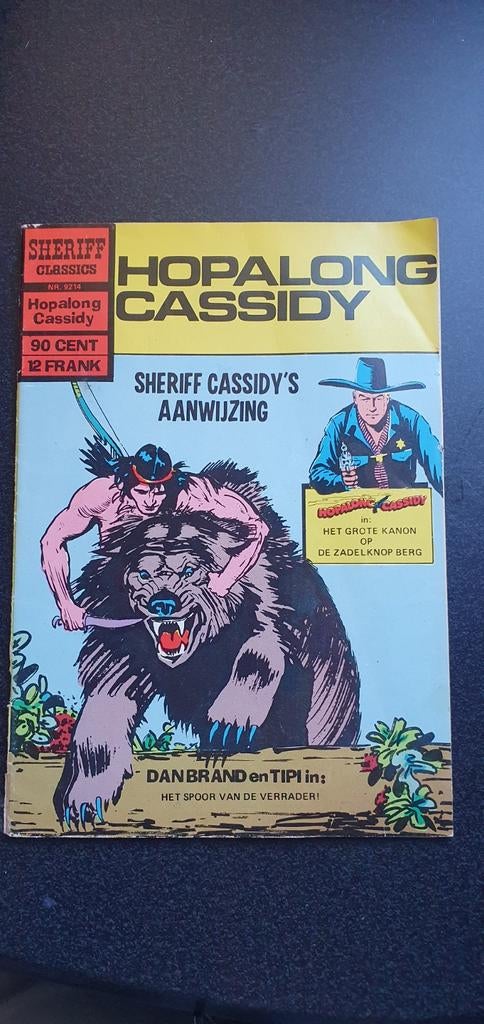 Sheriff classics nr 9214, Eén comic, Ophalen of Verzenden, Gelezen, Europa