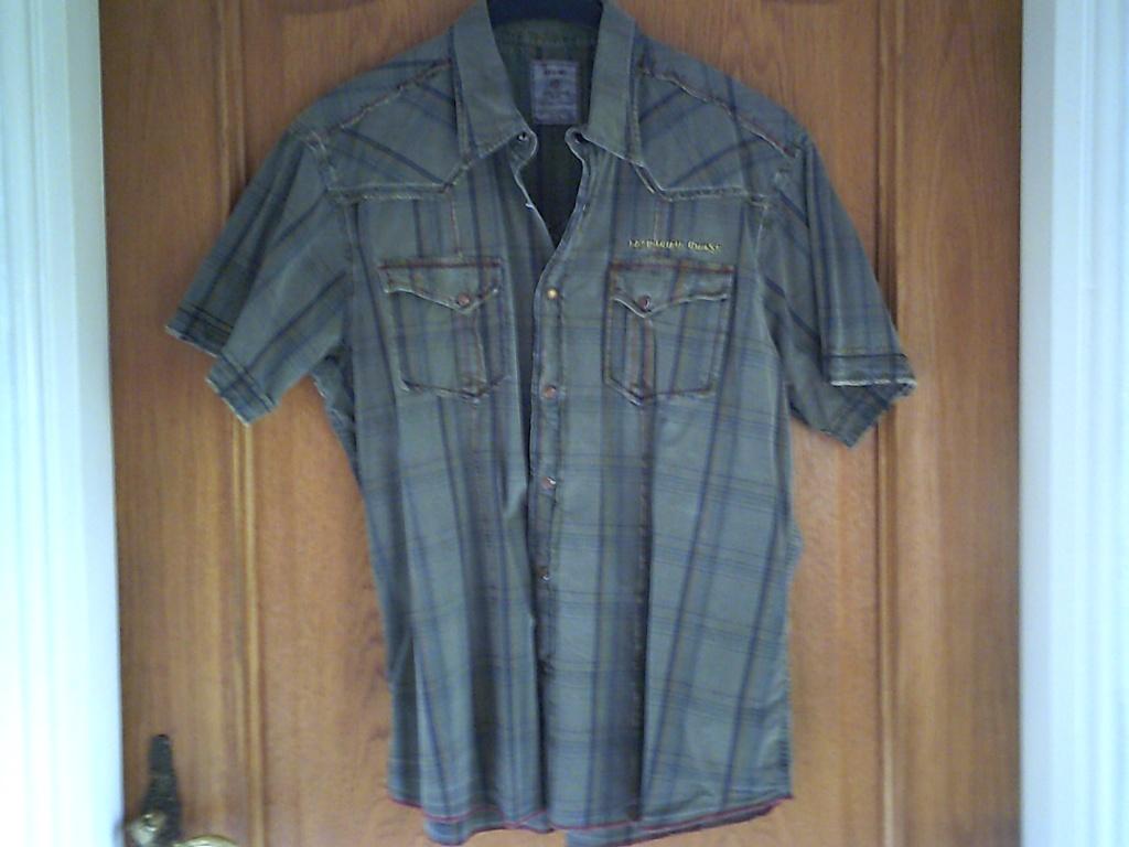 Jack&Jones  XL  korte mouw   drukknoop, Overige kleuren, Ophalen of Verzenden, Zo goed als nieuw, Halswijdte 43/44 (XL)