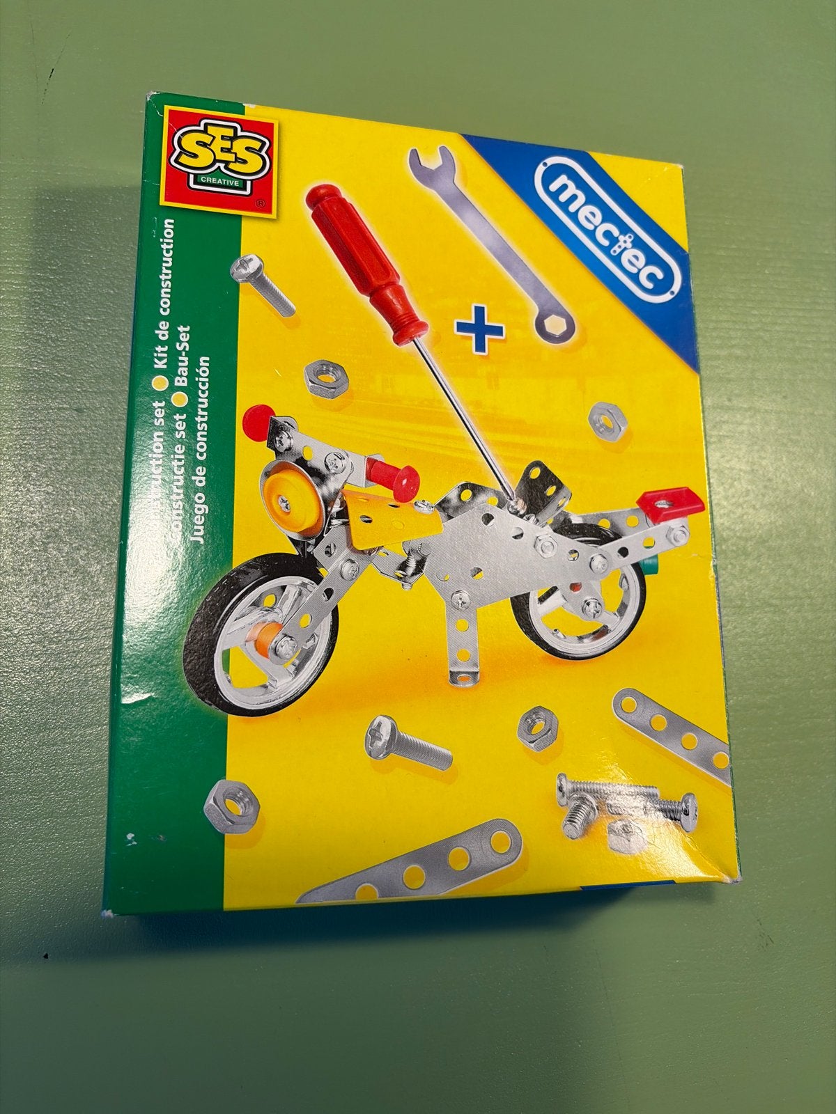 SES MecTec Constructieset Motor - Nieuwstaat, Ophalen of Verzenden, Zo goed als nieuw, Bouwen