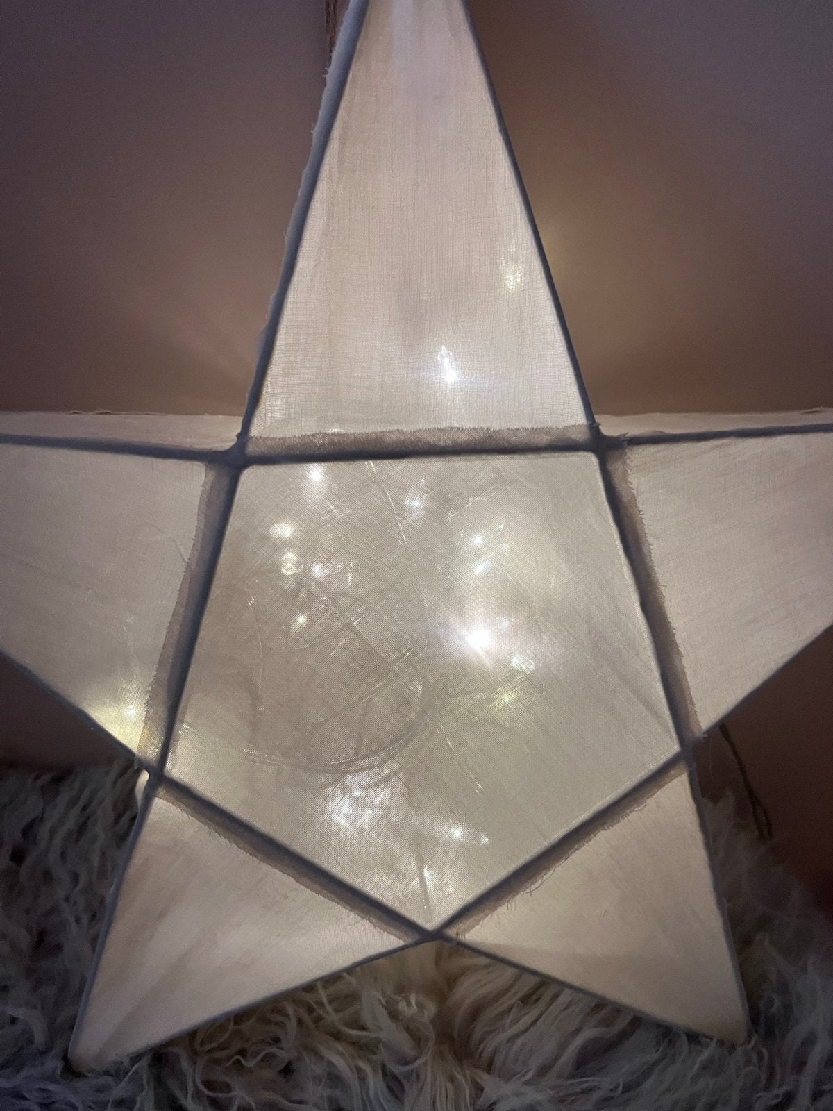 Te koop star latern Numero74, Wit, Overige merken, Textiel, Overige fittingen