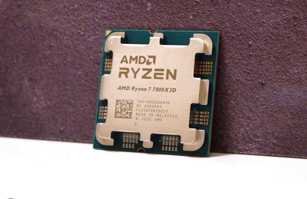 AMD Ryzen 7 7800X3D Processor, Ophalen of Verzenden, Zo goed als nieuw, Ryzen 7 7800X3D, Gaming